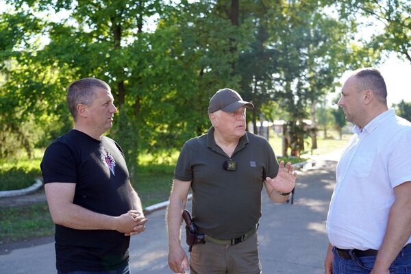 Начальник Сумської ОВА Володимир Артюх здійснив робочу поїздку до Охтирського району