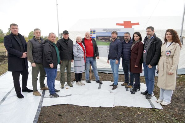 У Сумах заклали початок будівництва модульного містечка для ВПО